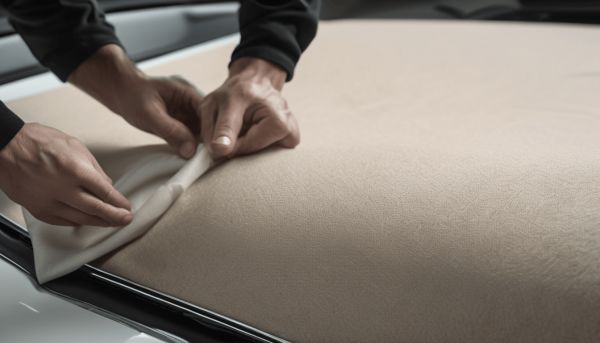 Réparer et renouveler votre tissu ciel de toit avec Norauto